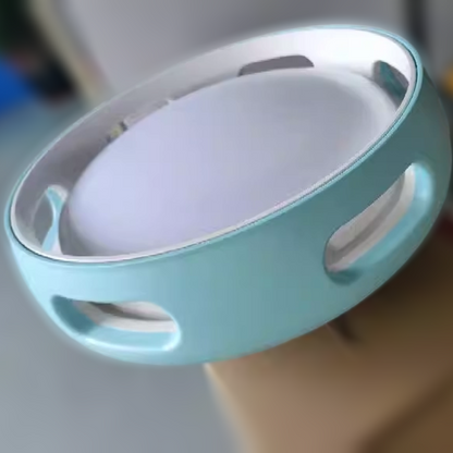 Nordische bladvrije LED plafondventilator met licht