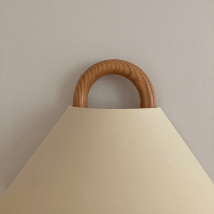 Moderne geplooide wandlamp