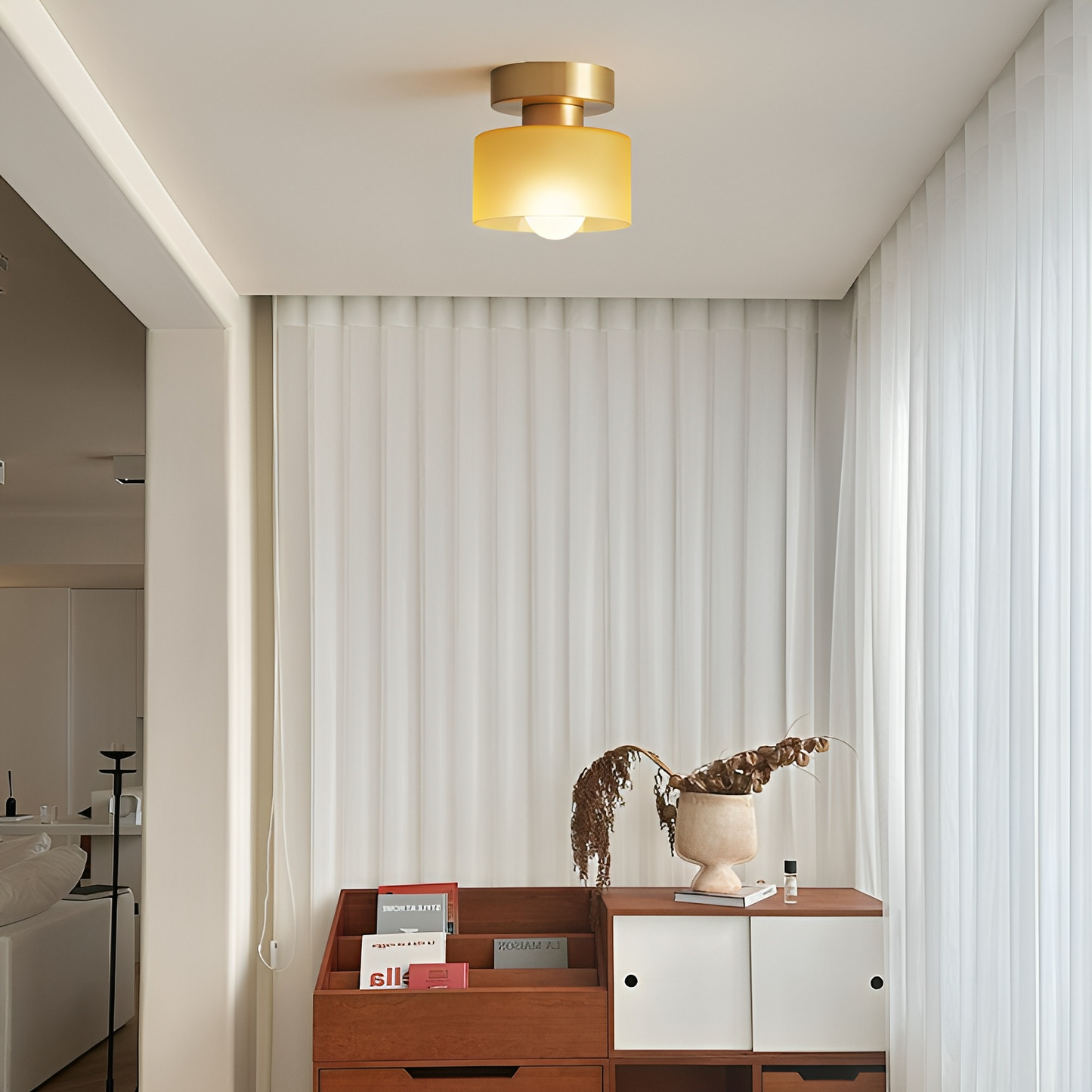 Moderne plafondspot Bauhaus ontwerp