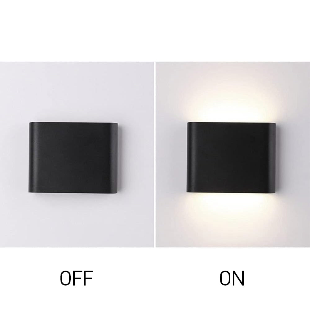Moderne waterdichte op-en-neer buitenlamp