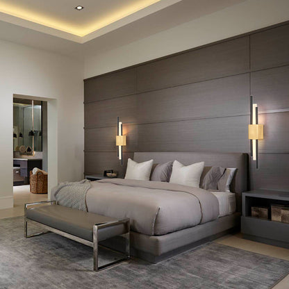 Moderne verticale LED-wandlamp