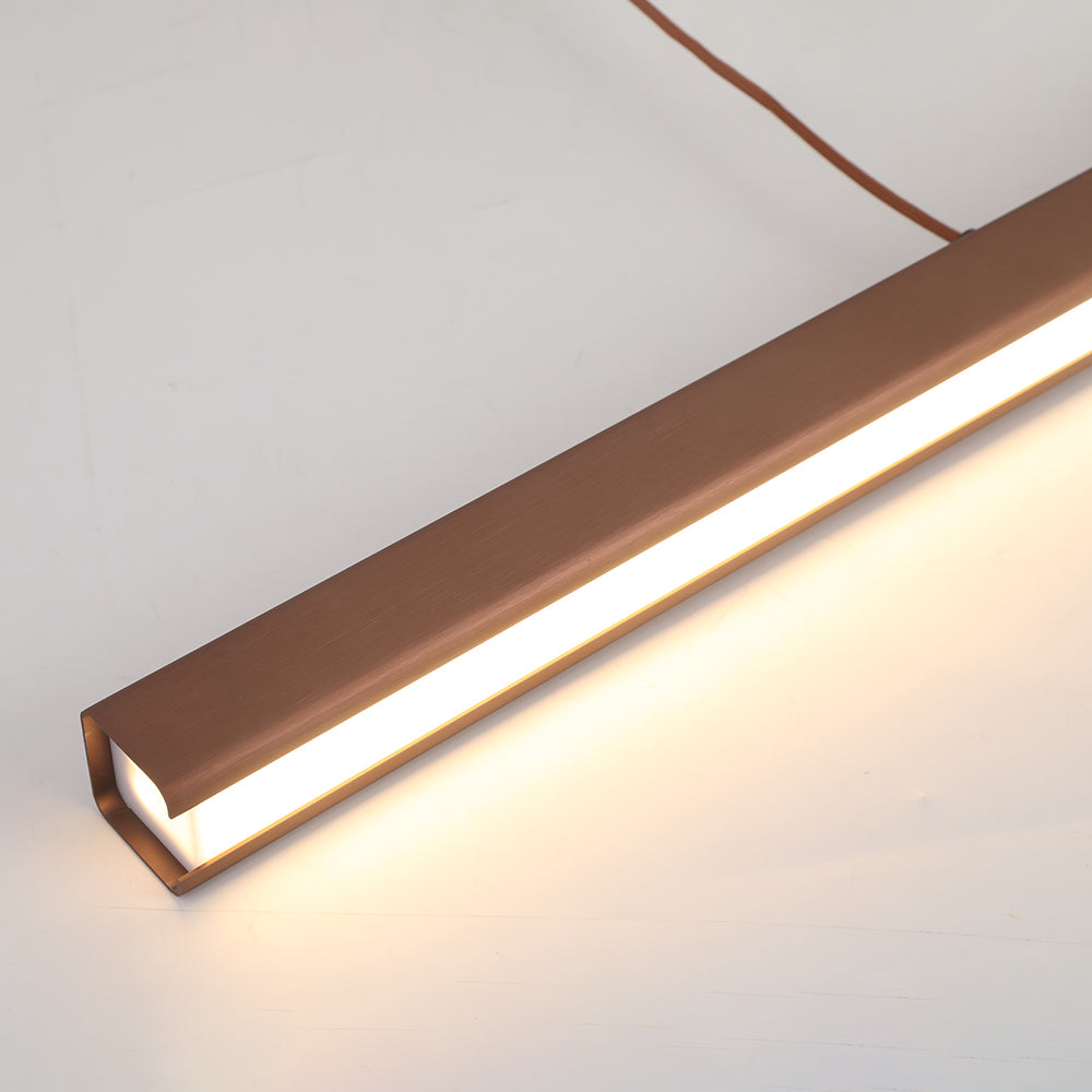 Moderne lineaire LED-hanglamp