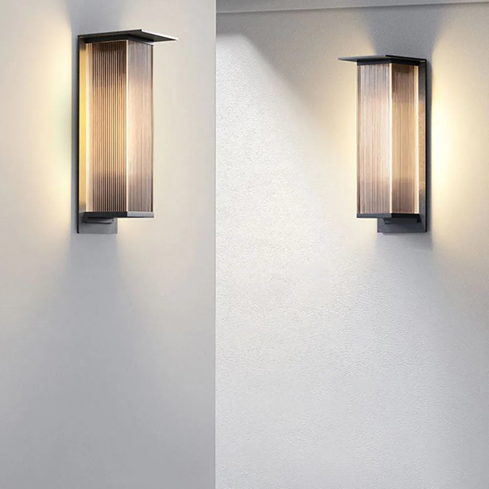 Architecturale lineaire buitenmuurverlichting