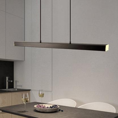 Moderne lineaire LED-hanglamp