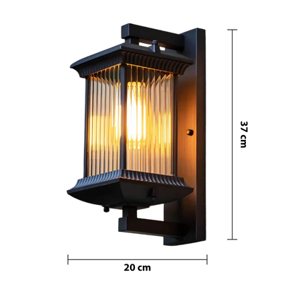 Klassieke buitenwandlamp, lantaarnstijl