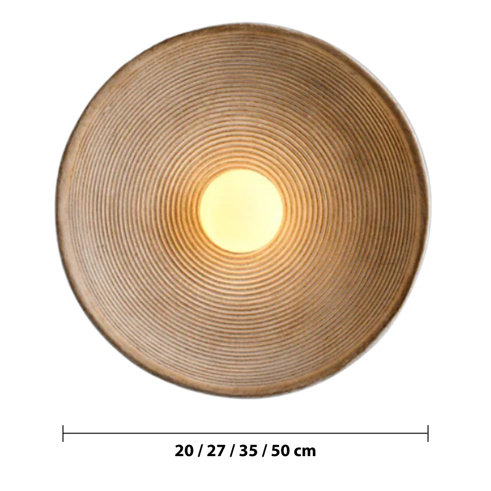 Japanse minimalistische design wandlamp