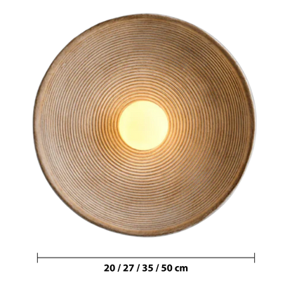 Japanse minimalistische design wandlamp