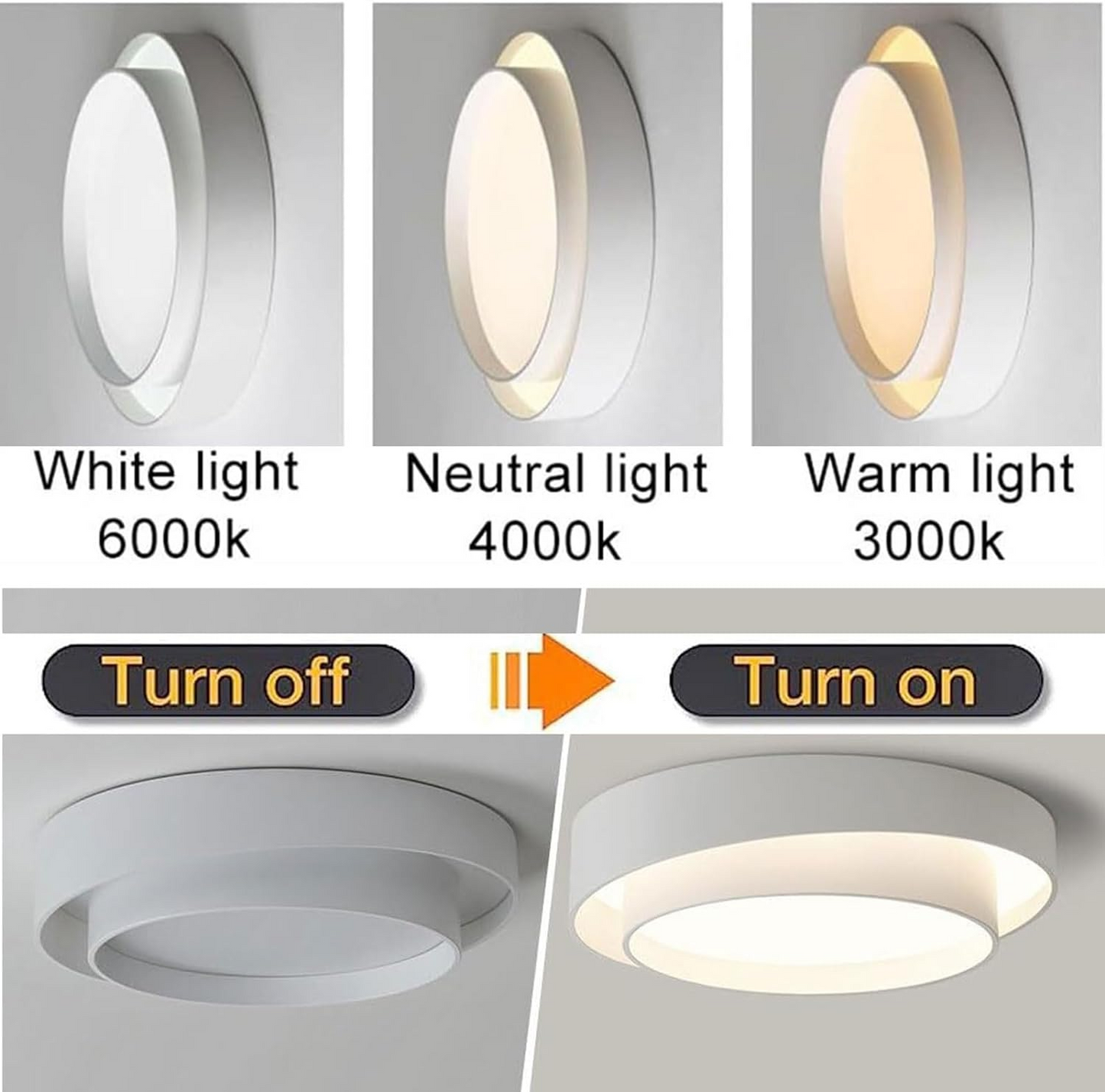 Ronde Noordse LED-lamp