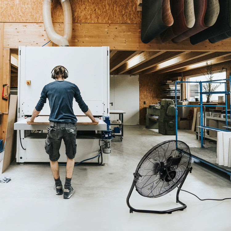 20-inch industriële vloerventilator met hoge snelheid