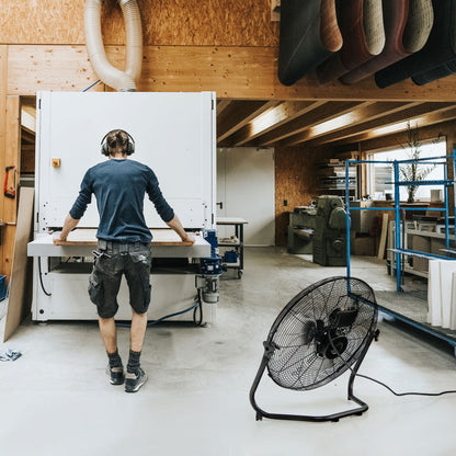 20-inch industriële vloerventilator met hoge snelheid