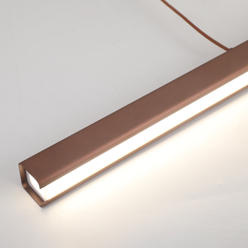 Moderne lineaire LED-hanglamp