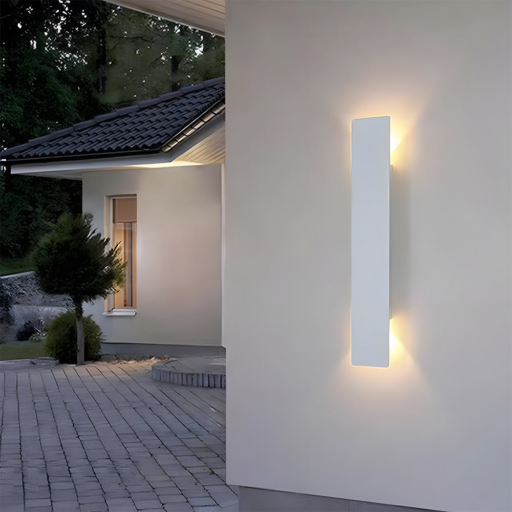 Moderne buitenmuurlamp met ledlicht