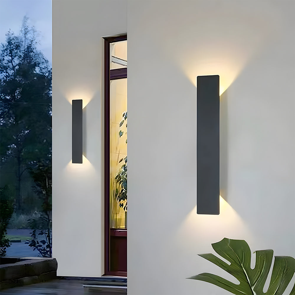 Moderne buitenmuurlamp met ledlicht
