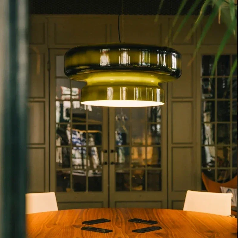 Ontwerper glazen hanglamp