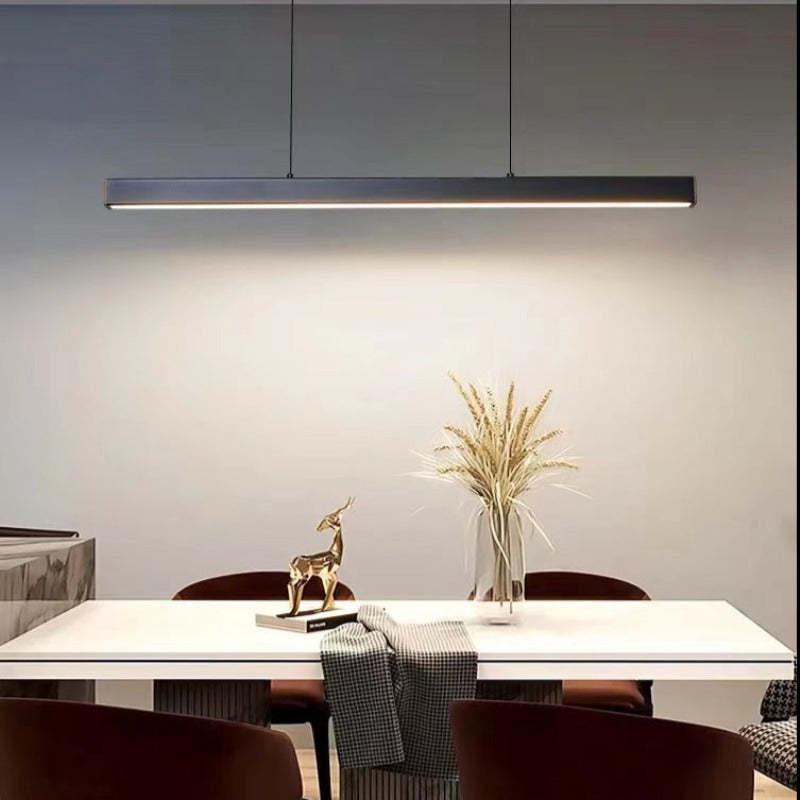 Moderne lineaire LED-hanglamp