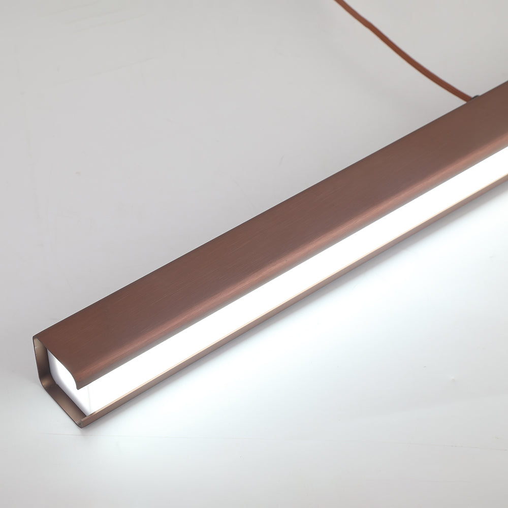 Moderne lineaire LED-hanglamp
