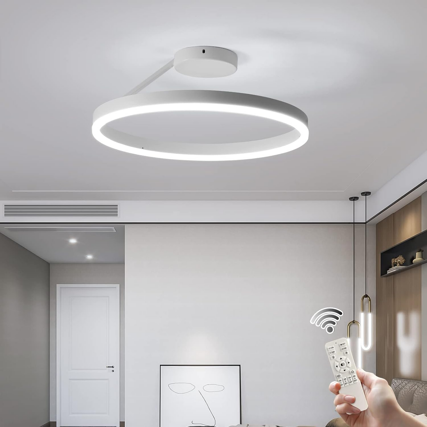 Slanke Noordse Plafondlamp