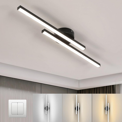 Langwerpige aluminium LED-plafondlamp