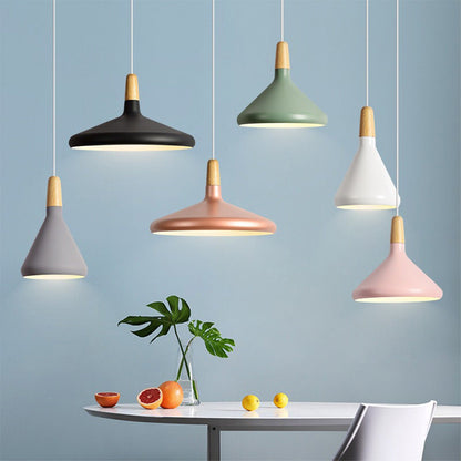 Macaron Houten Hanglamp