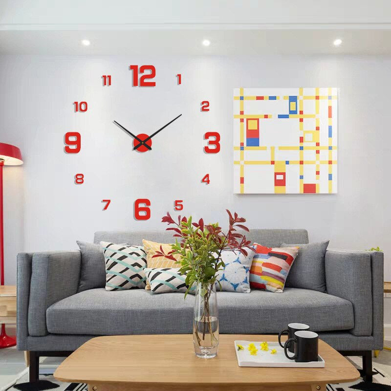 Unieke Designer Wandklok – Creativiteit Ontmoet Tijdmeting