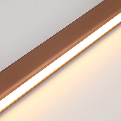 Moderne lineaire LED-hanglamp