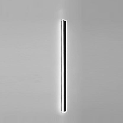 Zwarte moderne LED buitenmuurlamp IP65