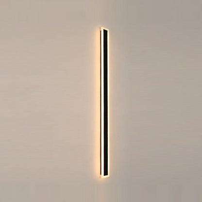 Zwarte moderne LED buitenmuurlamp IP65