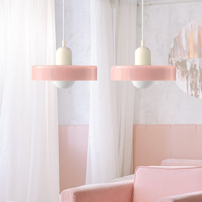 Bauhaus glas-in-lood hanglamp