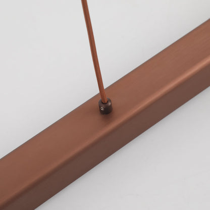 Moderne lineaire LED-hanglamp