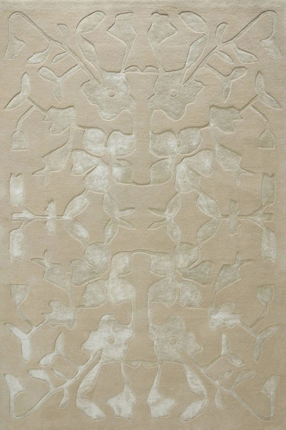 Bordeaux wollen vloerkleed voor woonkamer elegant