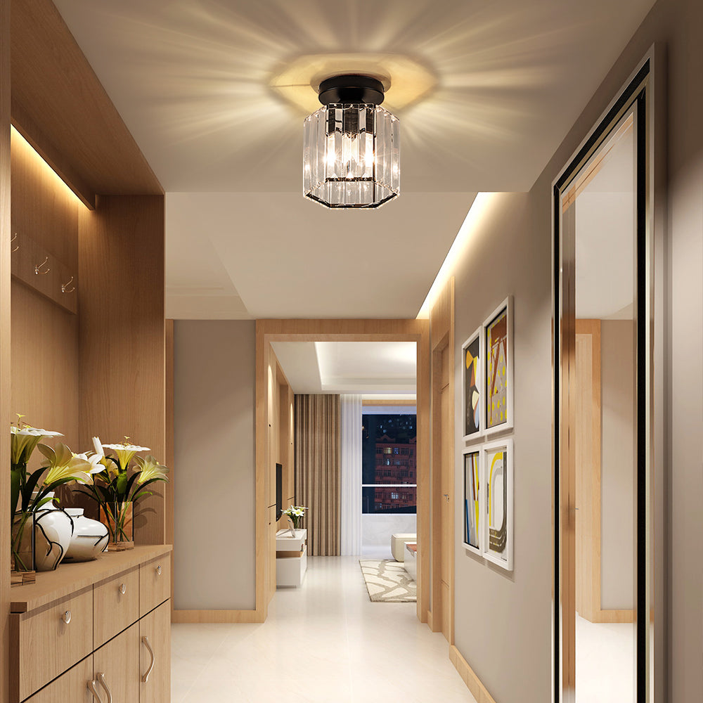 Luxe fonkelend plafondarmatuur