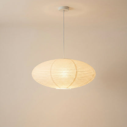 Minimalistische papieren hanglamp