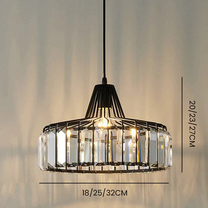 Luxe Kristallen Druppel Lamp