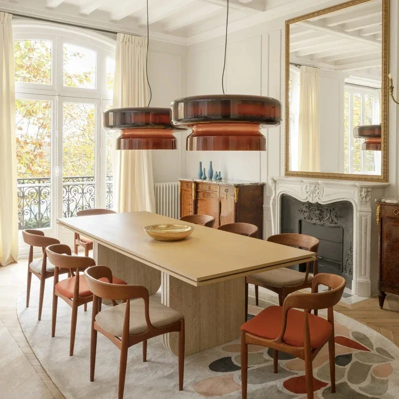 Ontwerper glazen hanglamp