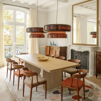 Ontwerper glazen hanglamp