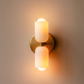 Moderne dubbele wandlamp