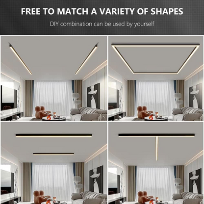 Minimalistische Lineaire LED Plafondlamp