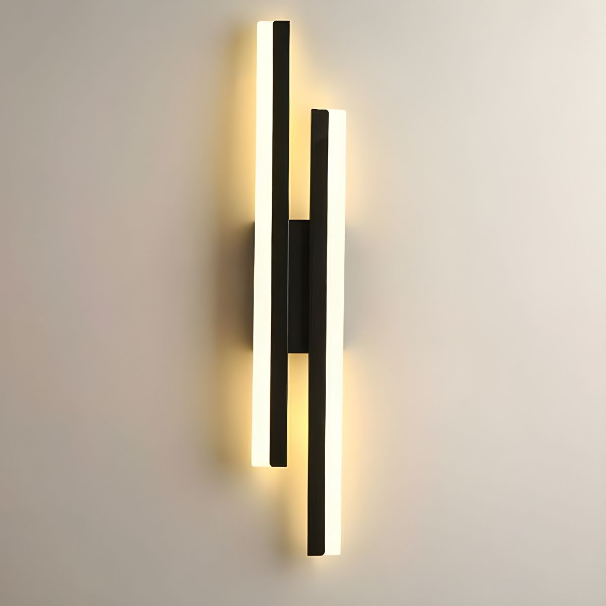 Lange acryl LED-wandlamp