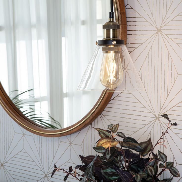 Transparante Bedlamp om op te Hangen