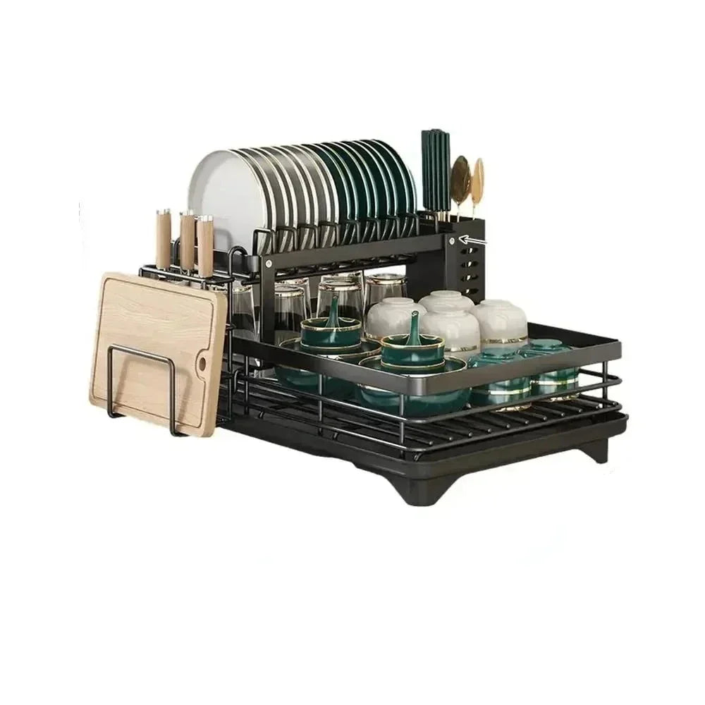 Flexibel afdruiprek – perfecte oplossing voor kleine en grote keukens