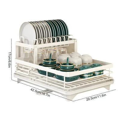 Flexibel afdruiprek – perfecte oplossing voor kleine en grote keukens