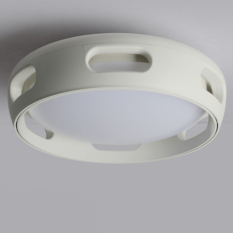Nordische bladvrije LED plafondventilator met licht