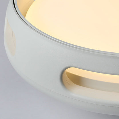 Nordische bladvrije LED plafondventilator met licht