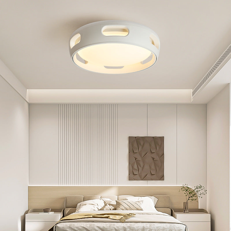 Nordische bladvrije LED plafondventilator met licht