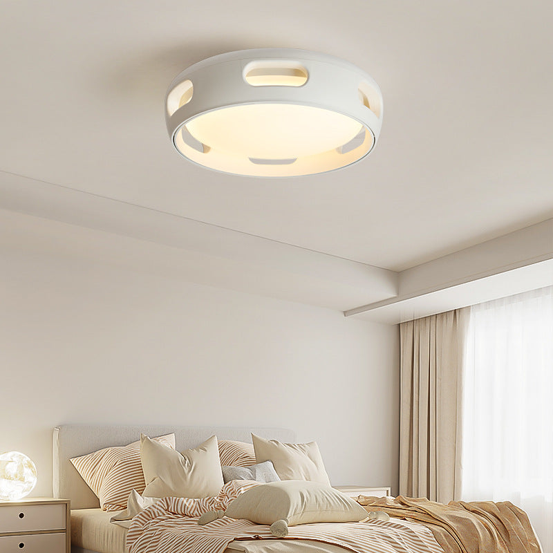 Nordische bladvrije LED plafondventilator met licht