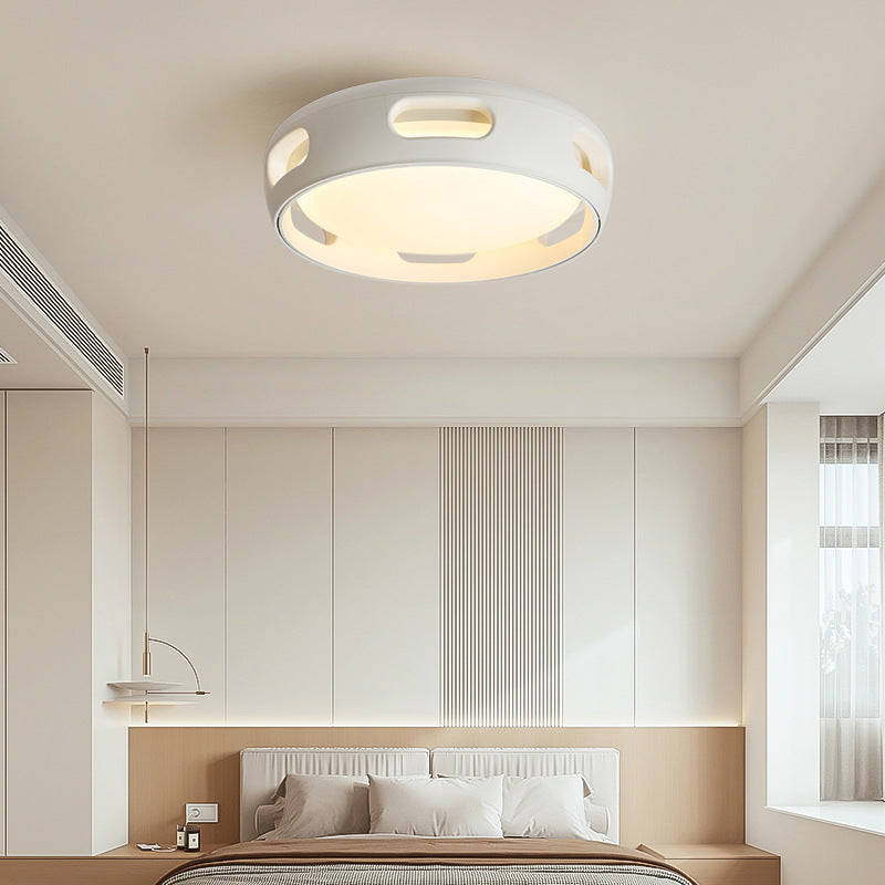 Nordische bladvrije LED plafondventilator met licht