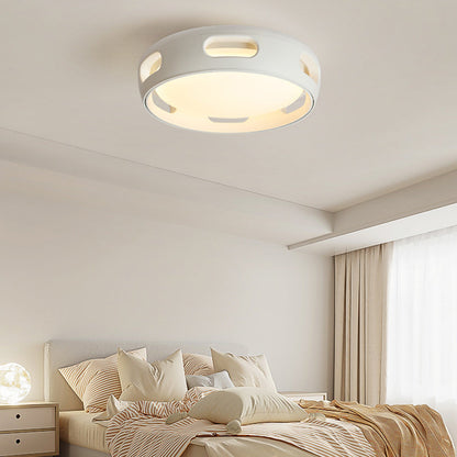 Nordische bladvrije LED plafondventilator met licht