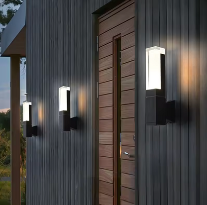 Slanke buitenmuurbeveiligingslamp
