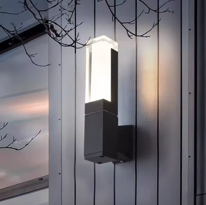 Slanke buitenmuurbeveiligingslamp