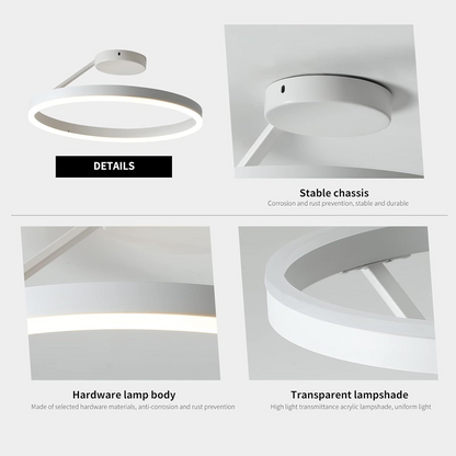 Slanke Noordse Plafondlamp